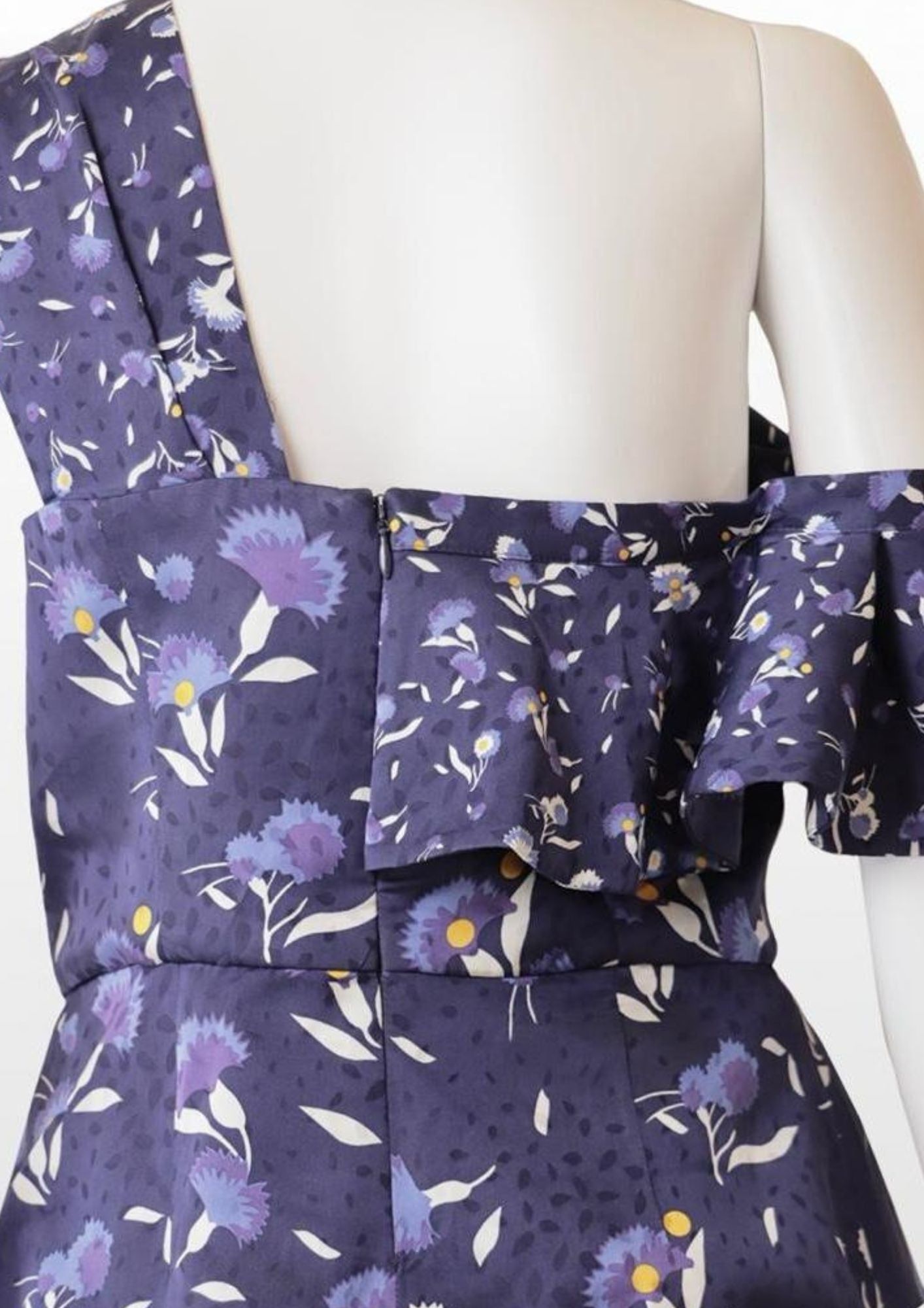 Self Portrait Floral Asymmetrical Top - Reloved - Timeless Styles