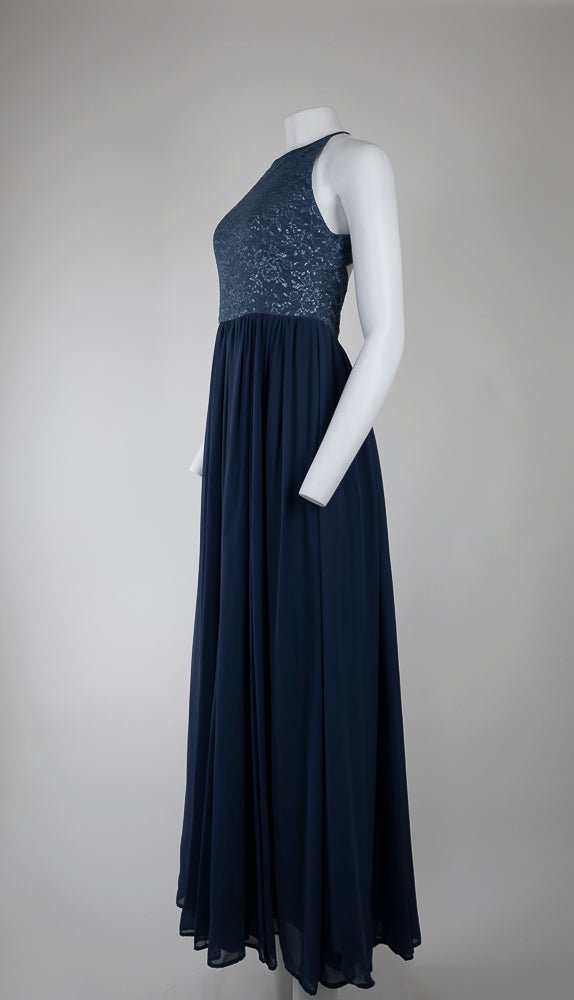 vera wang blue dress Vera Wang Vintage Long Dress - Blue Dresses, Clothing - VER52872