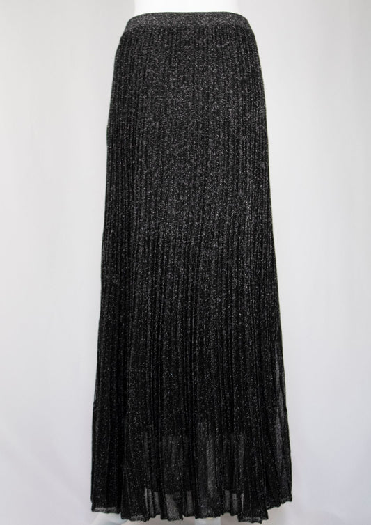 Vezavena Black Shimmery Skirt - Reloved - Timeless Styles