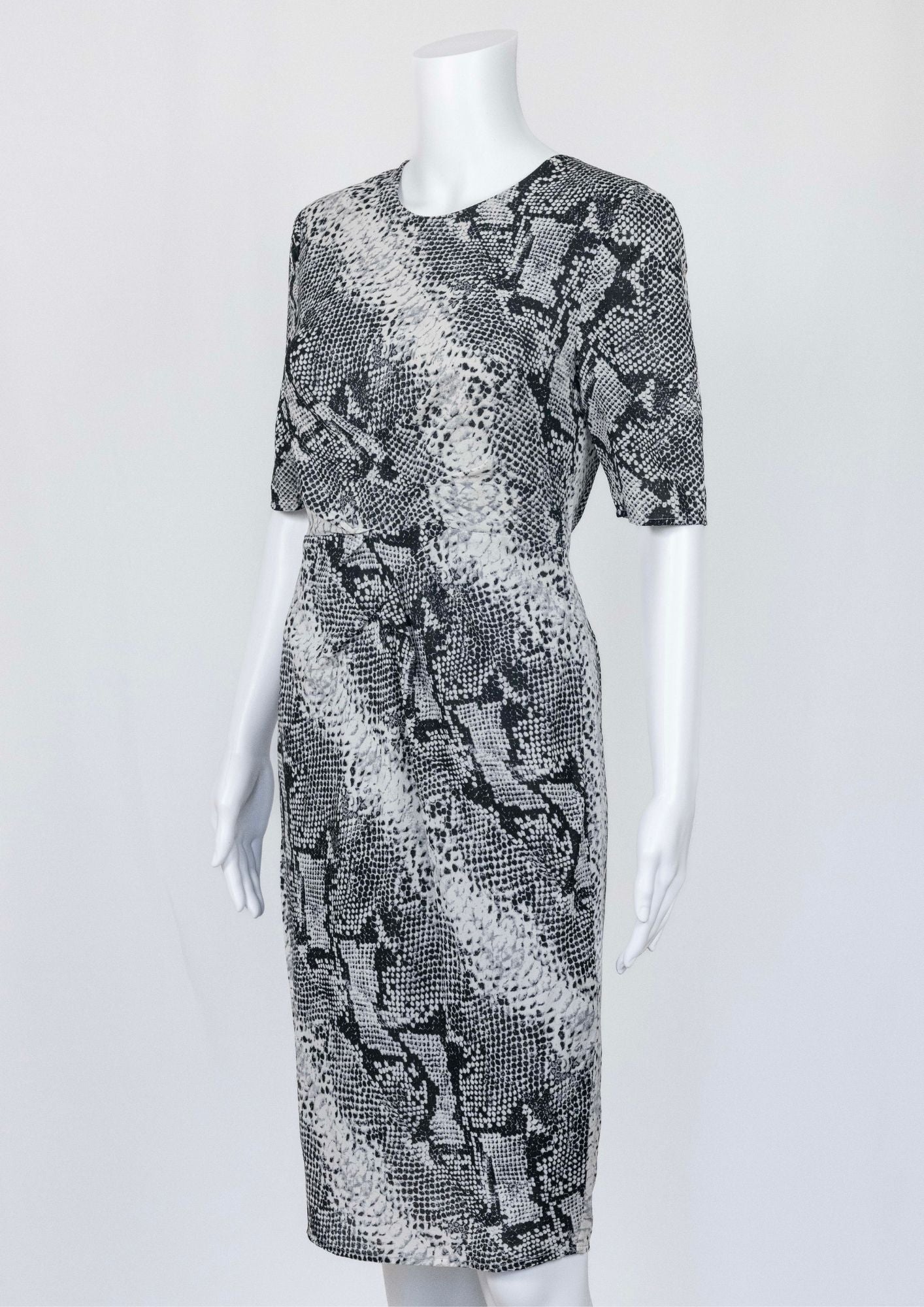 Whistles Snake Skin Patterned Dress - Reloved - Timeless Styles